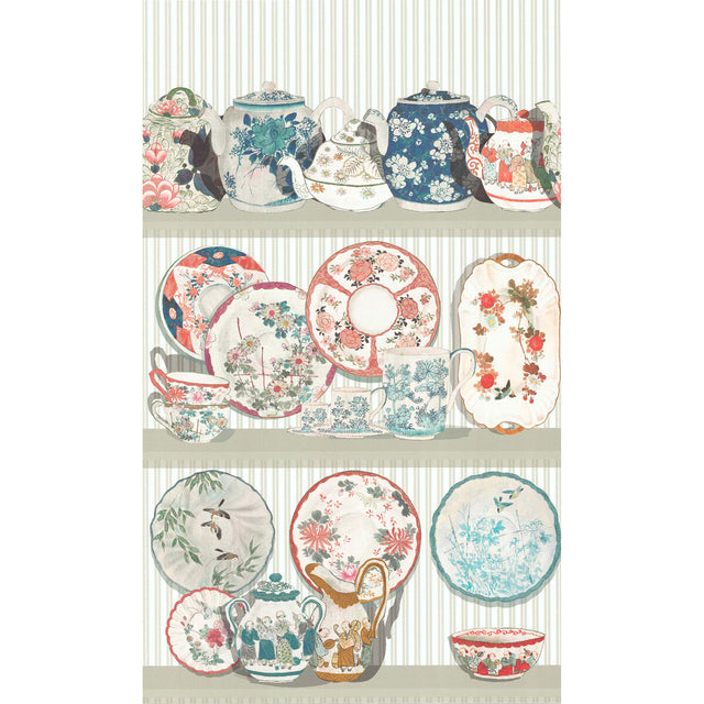 GASTON Y DANIELA GDW5769.001.0 TEA TIME MULTI Wallpaper - Eade's Wallpaper