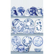 GASTON Y DANIELA GDW5769.002.0 TEA TIME AZUL Wallpaper - Eade's Wallpaper