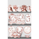 GASTON Y DANIELA GDW5769.003.0 TEA TIME TEJA Wallpaper - Eade's Wallpaper