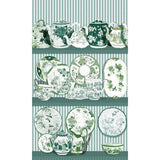 GASTON Y DANIELA GDW5769.004.0 TEA TIME VERDE Wallpaper - Eade's Wallpaper