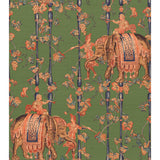 GASTON Y DANIELA GDW5772.004.0 ELEFANTES VERDE Wallpaper - Eade's Wallpaper