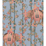 GASTON Y DANIELA GDW5772.005.0 ELEFANTES AZUL CLARO Wallpaper - Eade's Wallpaper