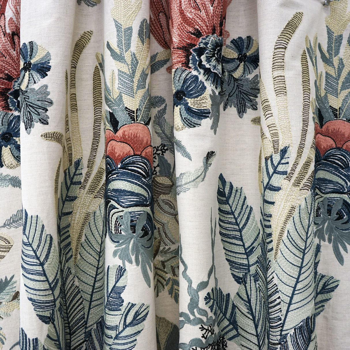 JF Studio 43-SJ101 GEORGINA Fabric - Eade's Wallpaper & Fabric