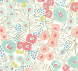 ohpopsi GHS50118W Flora Coral Garden Wallpaper