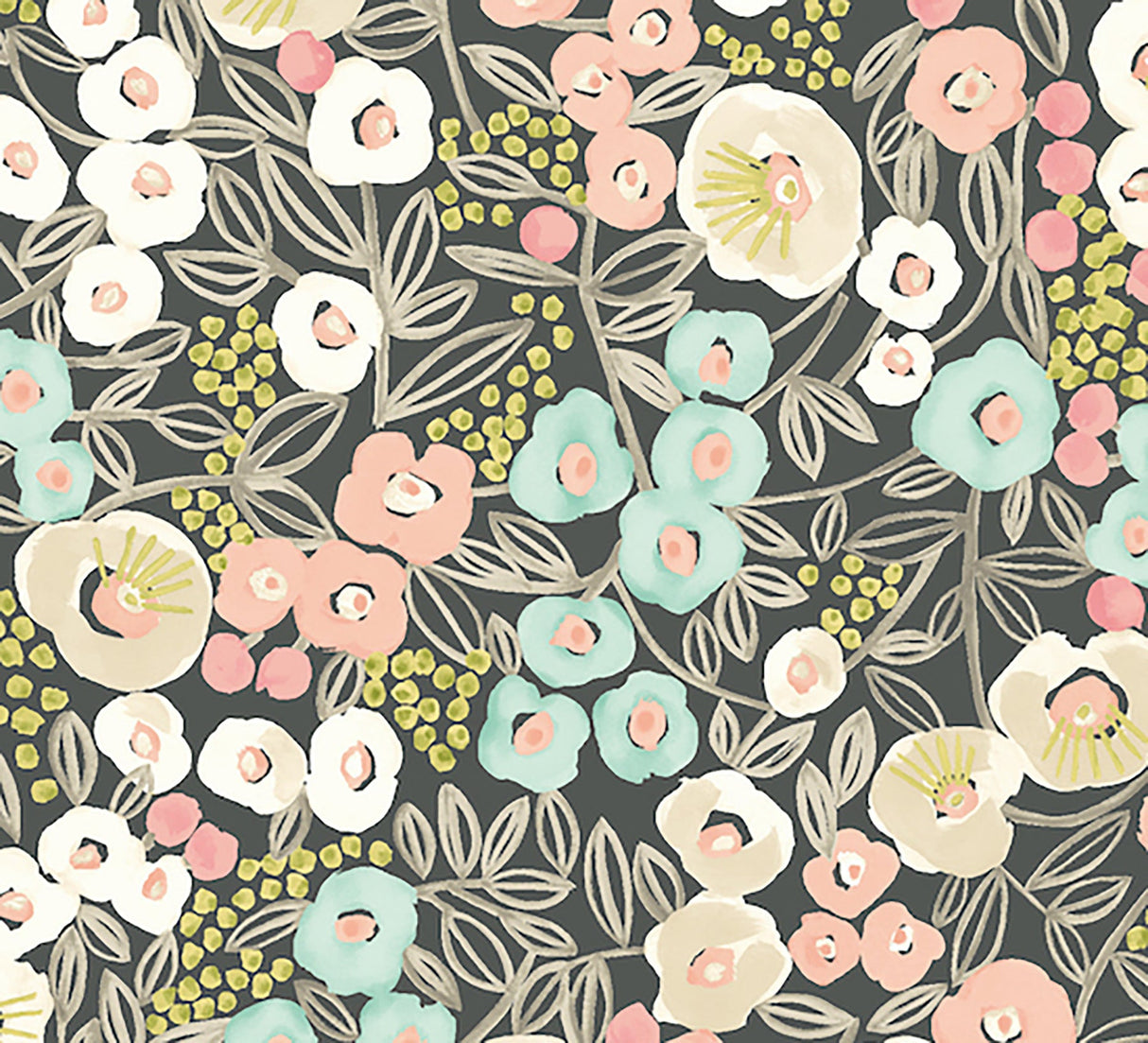 ohpopsi GHS50121W Flora Peach Garden Wallpaper