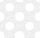York GM7597 The Twist Grey Wallpaper
