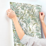 Eade’s Swaying Palms Olive & Aegean