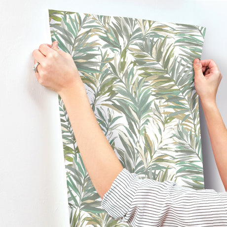Eade’s Swaying Palms Olive & Aegean