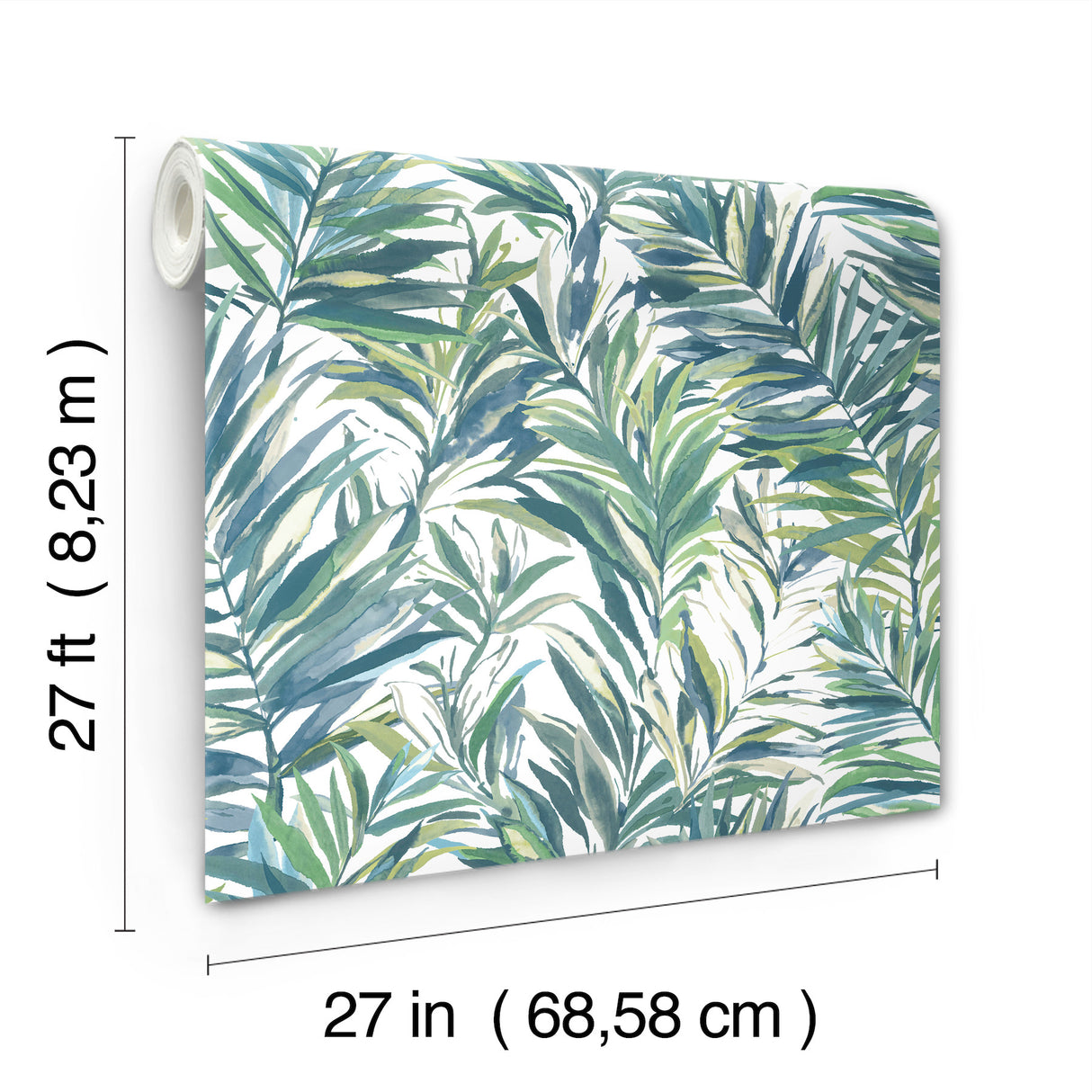 Eade’s Swaying Palms Green & Blue