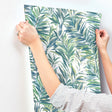 Eade’s Swaying Palms Green & Blue
