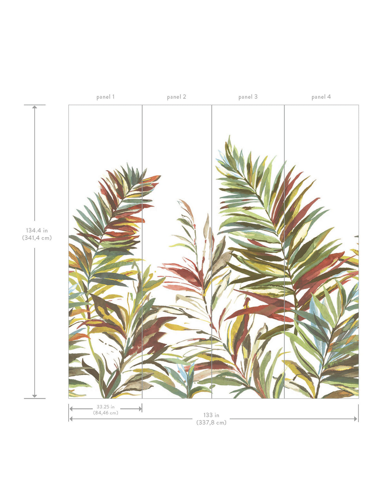 Eade’s Swaying Palms Rouge & Mink
