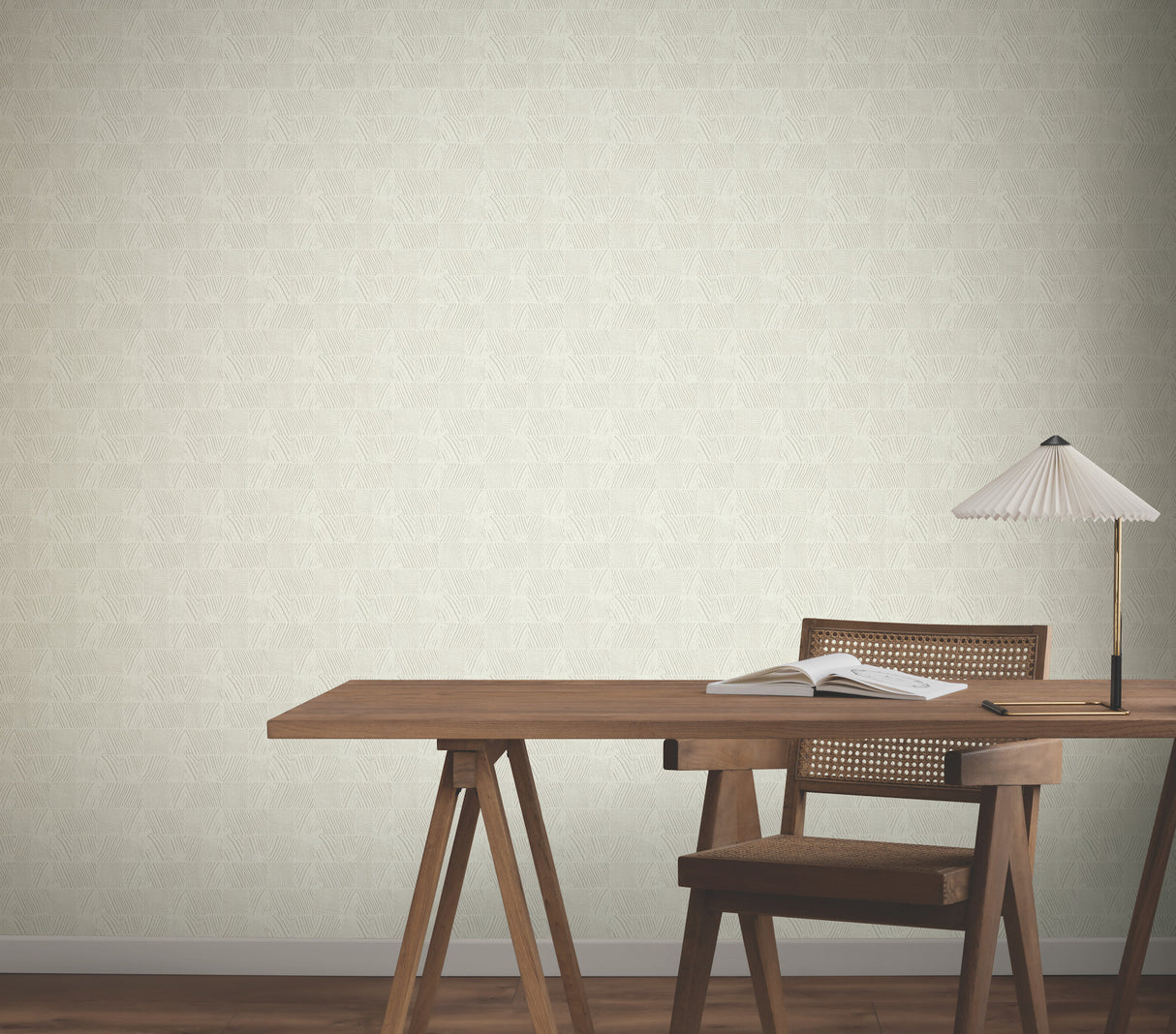 Eade’s Woodcut Grey & White