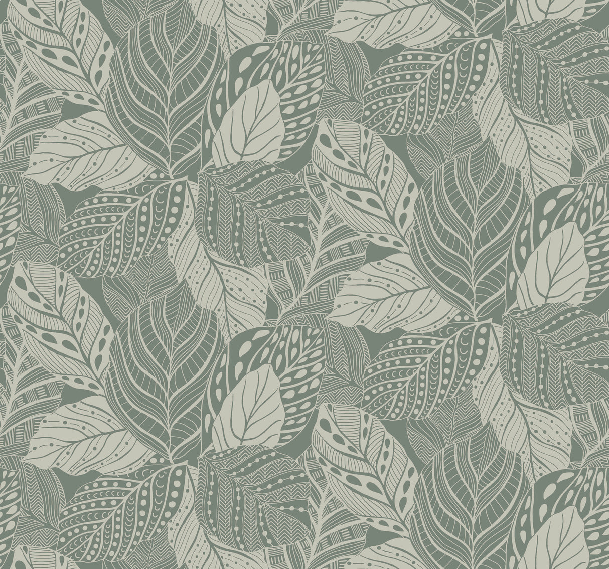York GO8221 Eucalyptus Green Wallpaper