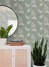 York GO8221 Eucalyptus Green Wallpaper