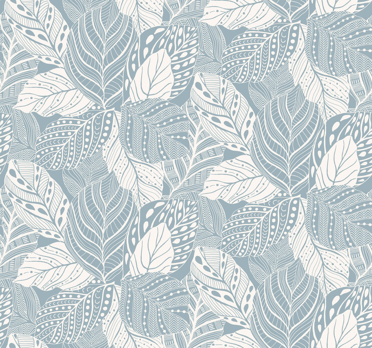 York GO8225 Vinca Blue Wallpaper