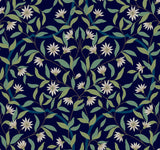 York GO8251 Jasmine Blue Metallic Wallpaper