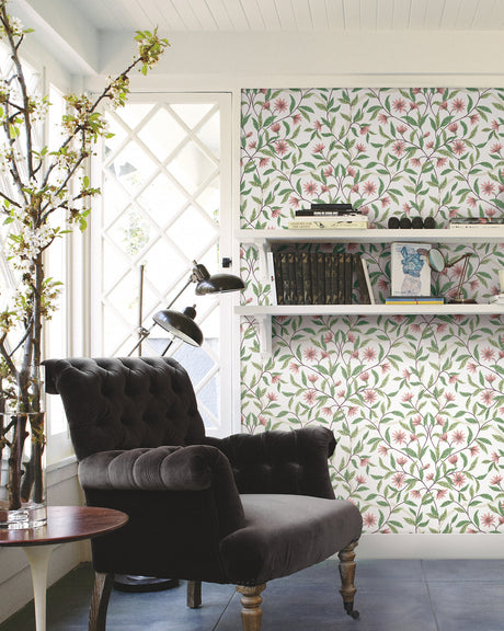 York GO8252 Jasmine Coral Wallpaper