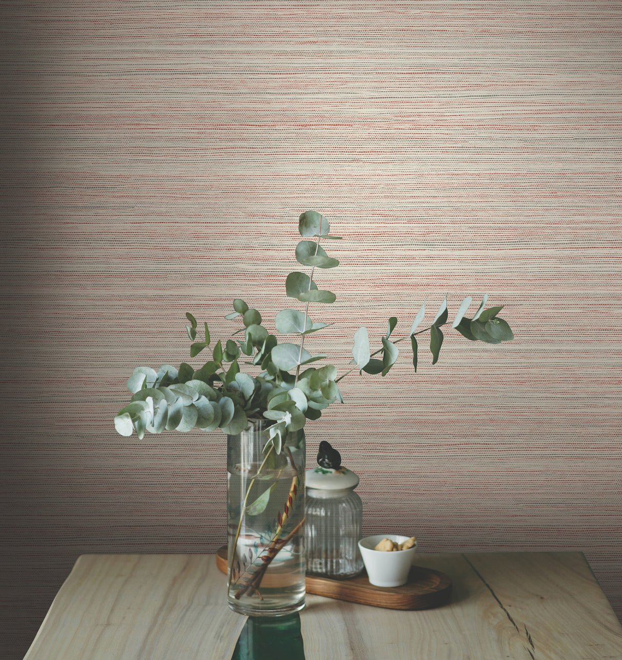 York GO8301 Fountain Grass Clay Wallpaper