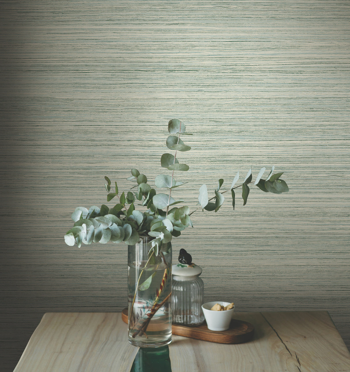 York GO8303 Fountain Grass Jade Wallpaper