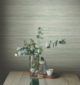 York GO8303 Fountain Grass Jade Wallpaper