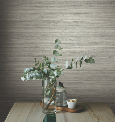 York GO8304 Fountain Grass Onyx Wallpaper