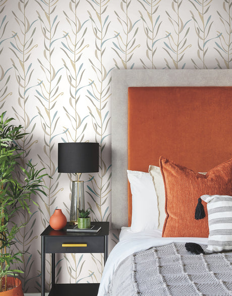York GO8322 Chloe Vine River Rock Wallpaper