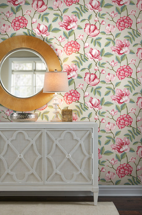 York GR5905 Morning Garden Beige Wallpaper