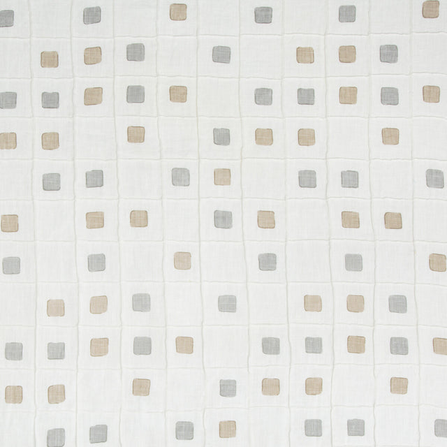 KRAVET BASICS GRIDWORK.106.0 GRIDWORK DUNE Fabric - Eade's Wallpaper