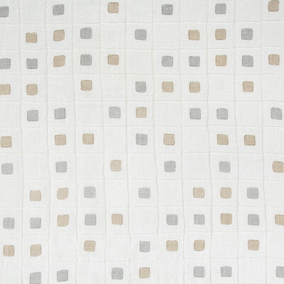 KRAVET BASICS GRIDWORK.106.0 GRIDWORK DUNE Fabric - Eade's Wallpaper