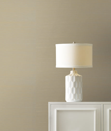 York GV0105NW Maguey Sisal Almond Wallpaper