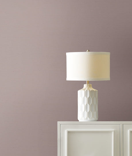 York GV0120NW Maguey Sisal Mauve Wallpaper