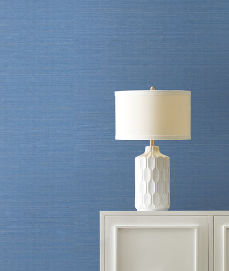 York GV0162NW Maguey Sisal Azure Wallpaper