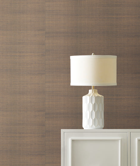York GV0178NW Maguey Sisal Graphite Wallpaper