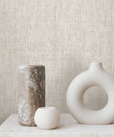 York GV0182 Edo Paperweave Smoke Wallpaper