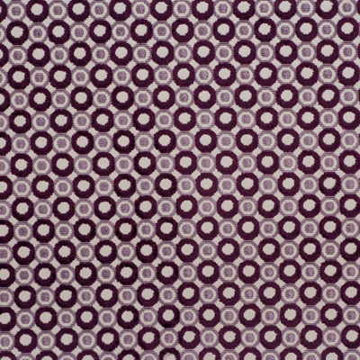 LEE JOFA MODERN GWF-2641.909.0 PEARL TAUPE/AUBERGINE Fabric - Eade's Wallpaper