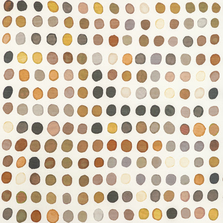 LEE JOFA MODERN GWF-2735.86.0 TWISTER PRINT TOBACCO/NOIR Fabric - Eade's Wallpaper