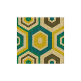 LEE JOFA MODERN GWF-2901.453.0 HEXAGON TILE TEAL Fabric - Eade's Wallpaper
