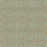 LEE JOFA MODERN GWF-2926.13.0 LILY BRANCH AQUA Fabric - Eade's Wallpaper