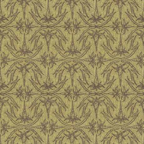 LEE JOFA MODERN GWF-2926.23.0 LILY BRANCH LIME Fabric - Eade's Wallpaper