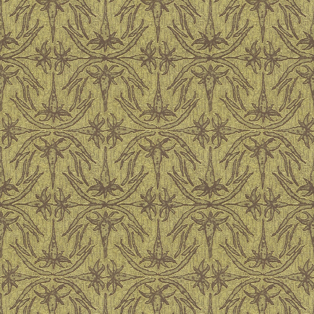 LEE JOFA MODERN GWF-2926.23.0 LILY BRANCH LIME Fabric - Eade's Wallpaper