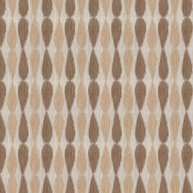LEE JOFA MODERN GWF-2927.116.0 IKAT DROPS TAUPE Fabric - Eade's Wallpaper