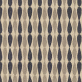 LEE JOFA MODERN GWF-2927.511.0 IKAT DROPS MIDNIGHT Fabric - Eade's Wallpaper