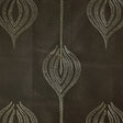 LEE JOFA MODERN GWF-2928.30.0 TULIP EMBROIDERY OLIVE Fabric - Eade's Wallpaper