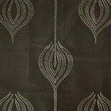 LEE JOFA MODERN GWF-2928.30.0 TULIP EMBROIDERY OLIVE Fabric - Eade's Wallpaper