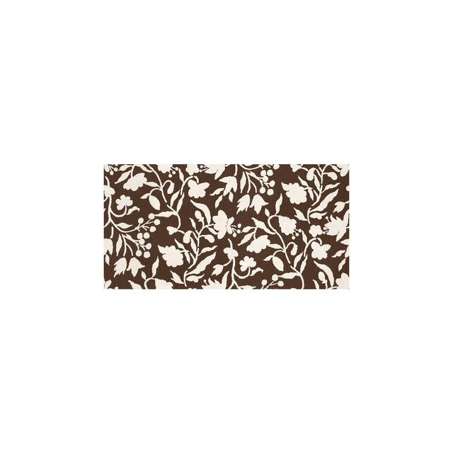 LEE JOFA MODERN GWF-3001.68.0 SOEMBA SHADOW CHOCOLATE Fabric - Eade's Wallpaper
