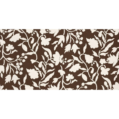 LEE JOFA MODERN GWF-3001.68.0 SOEMBA SHADOW CHOCOLATE Fabric - Eade's Wallpaper