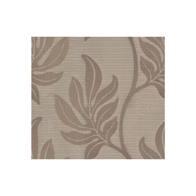 LEE JOFA MODERN GWF-3038.611.0 LEAF STRIE TAUPE Fabric - Eade's Wallpaper