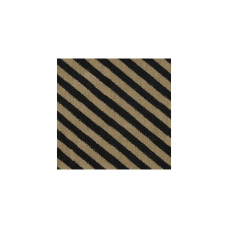 LEE JOFA MODERN GWF-3050.816.0 OBLIQUE BEIGE/NOIR Fabric - Eade's Wallpaper