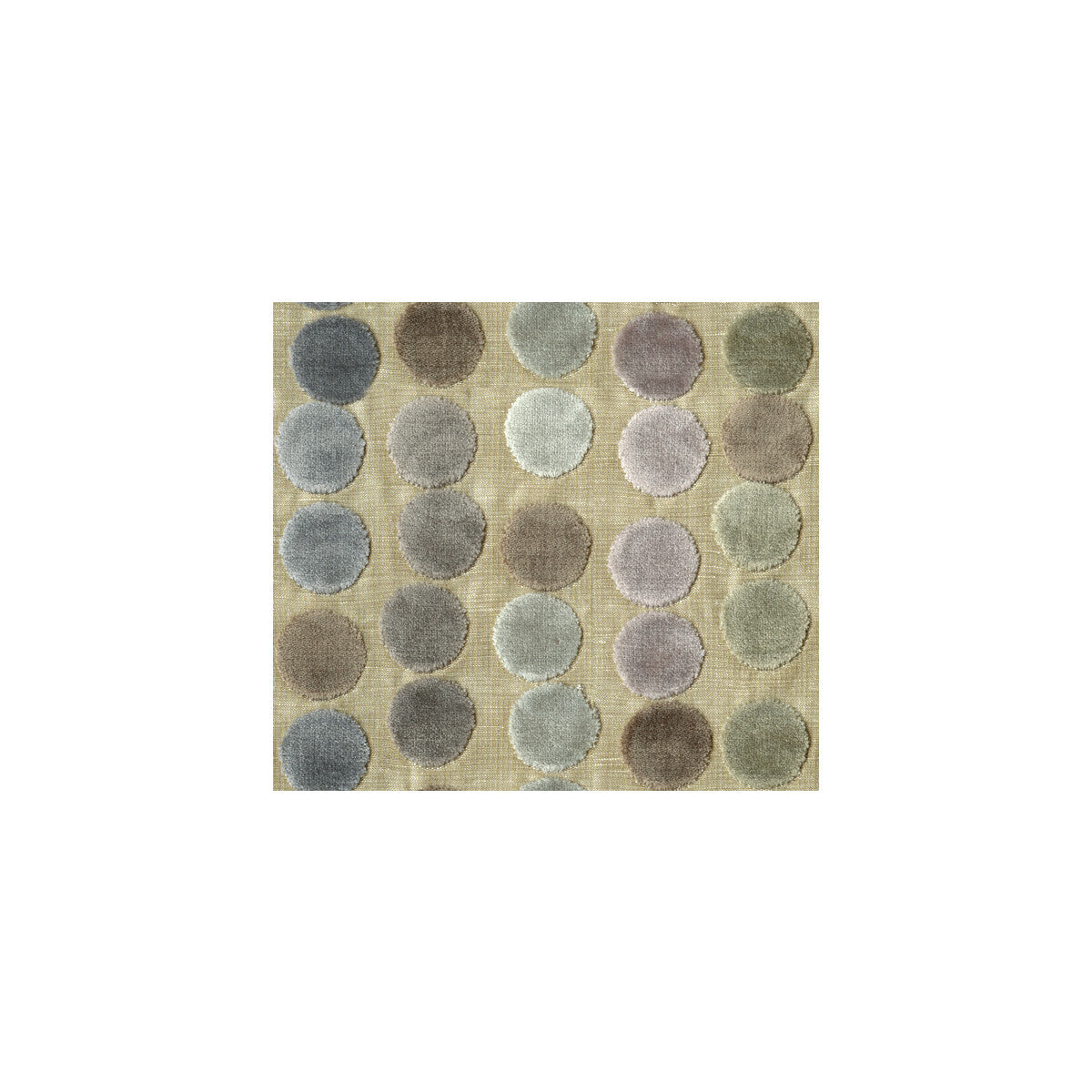 LEE JOFA MODERN GWF-3054.711.0 AVERY DOTS MAUVE/TAUPE Fabric - Eade's Wallpaper