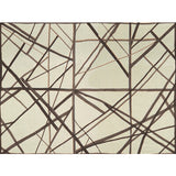 LEE JOFA MODERN GWF-3101.616.0 CHANNELS TAUPE/IVORY Fabric - Eade's Wallpaper